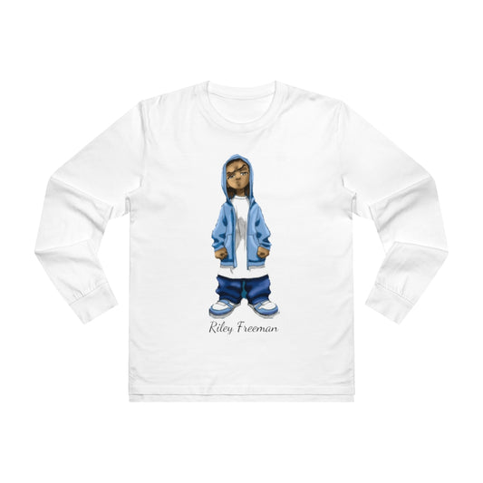 Boondocks Mens Base Longsleeve Tee, Custom t-shirts, Boondocks t-shirts, Graphic t-shirts, Amine t-shirts - CustomDripStore