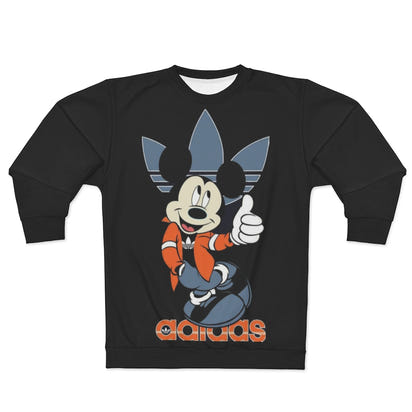 Mickey Adidas Unisex Sweatshirt,  Mickey mouse Sweatshirt, Custom Sweatshirt, Graphic Sweatshirt, Amine Sweatshirt - CustomDripStore