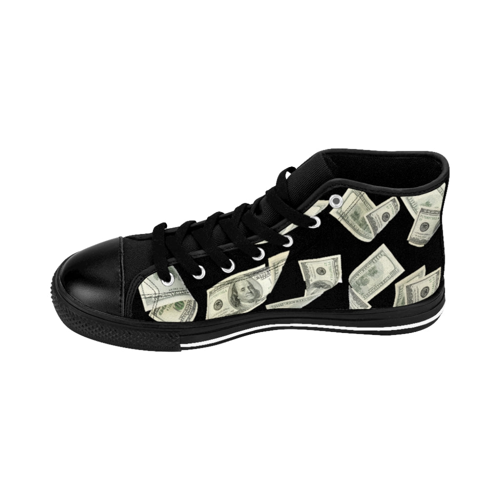 Get Every Dollar Scarface Men's High-top Sneakers - CustomDripStore