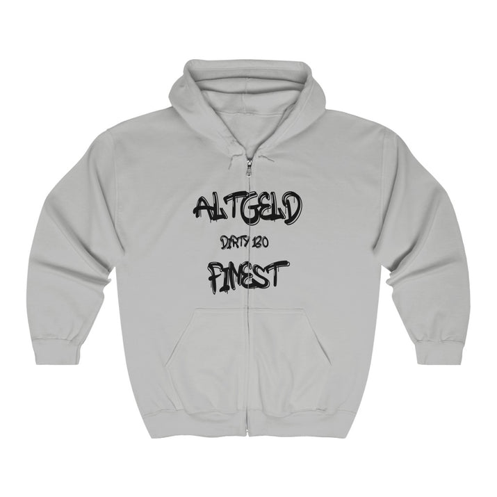 Altgeld Dirty 130 Finest Heavy Blend™ Full Zip Hooded Sweatshirt - CustomDripStore