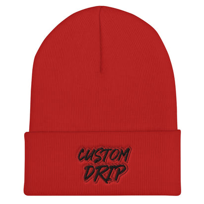 Custom Drips Cuffed Beanie - CustomDripStore