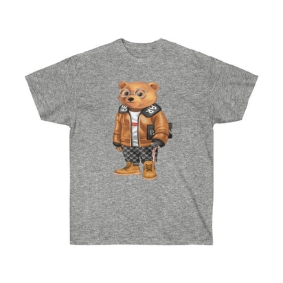 Bear Unisex Tee, Custom t-shirt, Graphic bear t-shirt - CustomDripStore