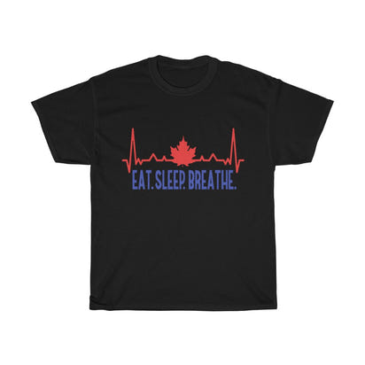 Eat Sleep Breathe Unisex Heavy Cotton Tee - CustomDripStore