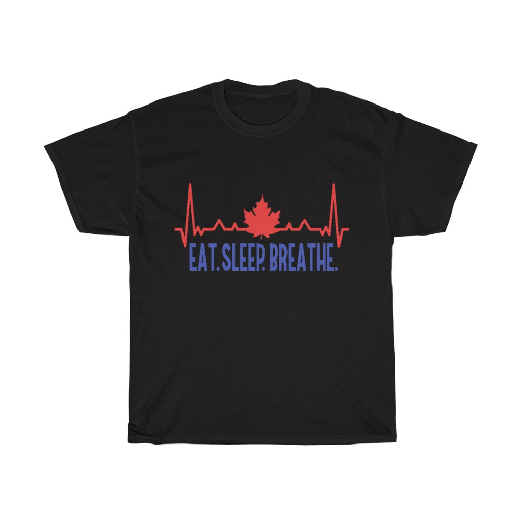 Eat Sleep Breathe Unisex Heavy Cotton Tee - CustomDripStore