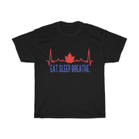 Eat Sleep Breathe Unisex Heavy Cotton Tee - CustomDripStore