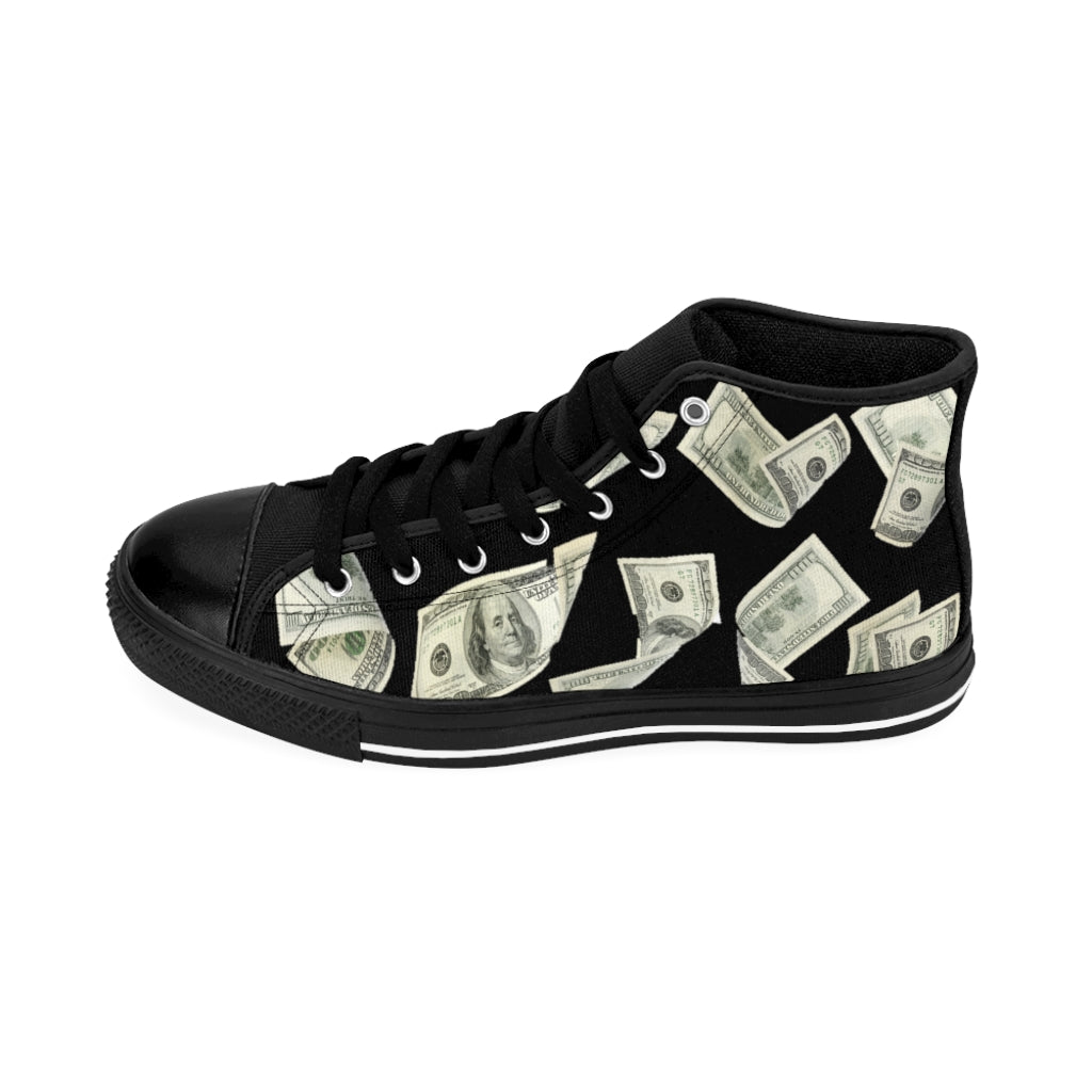 Get Every Dollar Scarface Men's High-top Sneakers - CustomDripStore