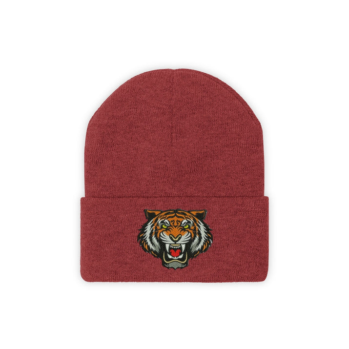 Lion head Beanie, Custom Beanie, Graphic Beanie, Lion Beanie - CustomDripStore