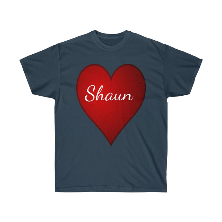 Personalized Unisex Tee, Valentine's Day Tee, Heart Tee, Love T-shirts, Personalized t-shirt, Custom t-shirts - CustomDripStore