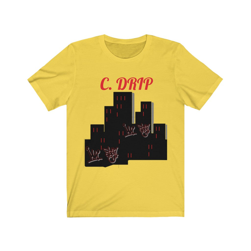 C. Drip City Unisex Jersey Short Sleeve Tee - CustomDripStore