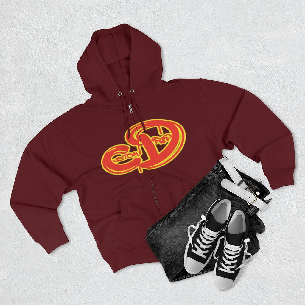 Custom Drip's Unisex Full Zip Hoodie - CustomDripStore