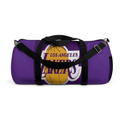 Custom Lakers Team Duffel Bag, Lakers Bag, Team bag, Custom bag, Personalized bag - CustomDripStore