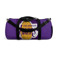 Custom Lakers Team Duffel Bag, Lakers Bag, Team bag, Custom bag, Personalized bag - CustomDripStore