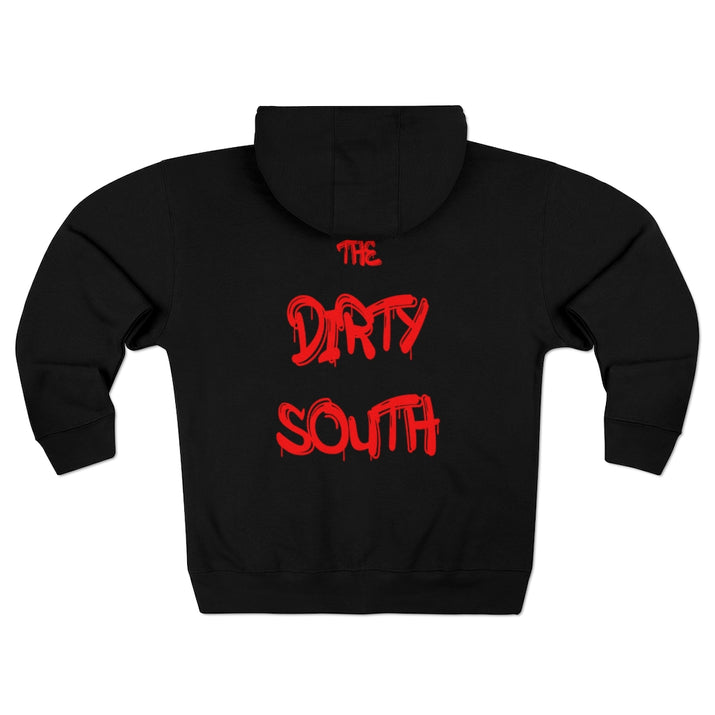 Dirty South Unisex Full Zip Hoodie, Custom Zip hoodie, Personalized Zip hoodie, Dirty South - CustomDripStore