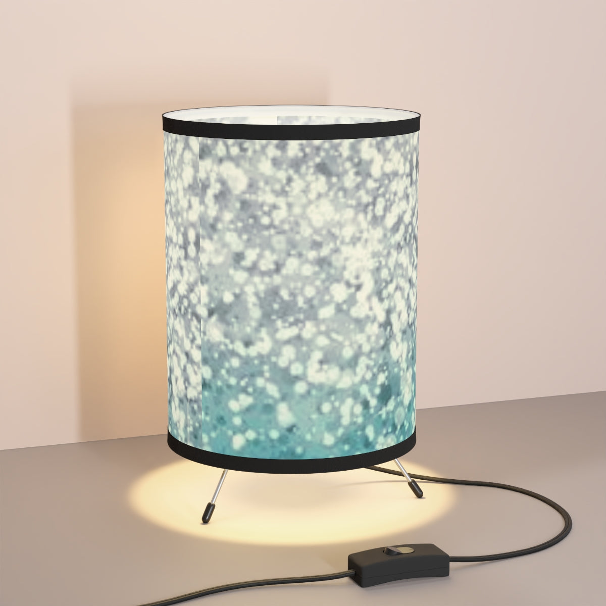 Tripod Lamp with High-Res Printed Shade, US\CA plug - CustomDripStore