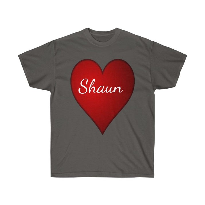 Personalized Unisex Tee, Valentine's Day Tee, Heart Tee, Love T-shirts, Personalized t-shirt, Custom t-shirts - CustomDripStore