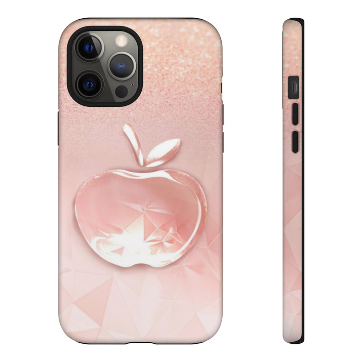 Pink apple Tough Cases, Apple cases, pink cases, Custom phone cases, Graphic phone cases - CustomDripStore