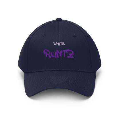 White Runtz Unisex Hat, Custom Hat, Personalized Hat, Runtz hat - CustomDripStore