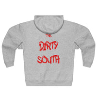 Dirty South Unisex Full Zip Hoodie, Custom Zip hoodie, Personalized Zip hoodie, Dirty South - CustomDripStore