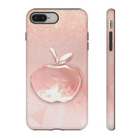 Pink apple Tough Cases, Apple cases, pink cases, Custom phone cases, Graphic phone cases - CustomDripStore