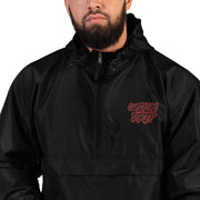 Custom Drip Embroidered Champion Packable Jacket - CustomDripStore