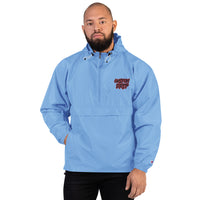 Custom Drip Embroidered Champion Packable Jacket - CustomDripStore