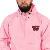 Custom Drip Embroidered Champion Packable Jacket - CustomDripStore