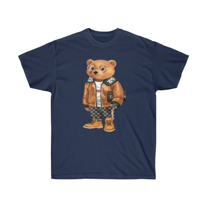 Bear Unisex Tee, Custom t-shirt, Graphic bear t-shirt - CustomDripStore
