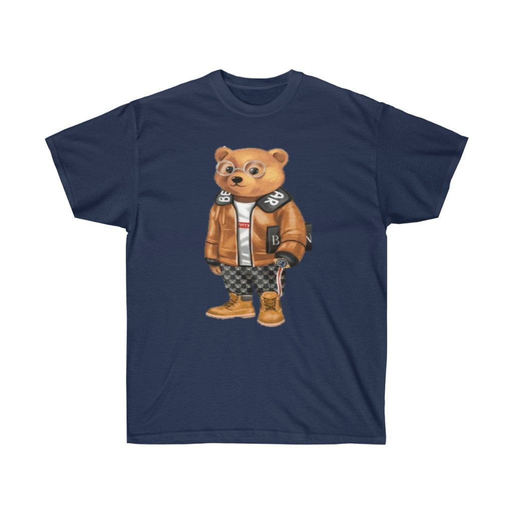 Bear Unisex Tee, Custom t-shirt, Graphic bear t-shirt - CustomDripStore