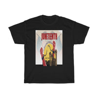Custom Drips JuneTeenth Flag Unisex Heavy Cotton Tee - CustomDripStore