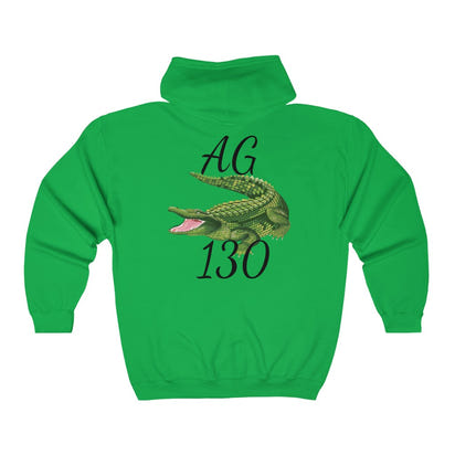 Altgeld Dirty 130 Finest Heavy Blend™ Full Zip Hooded Sweatshirt - CustomDripStore