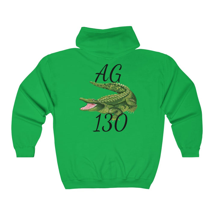 Altgeld Dirty 130 Finest Heavy Blend™ Full Zip Hooded Sweatshirt - CustomDripStore