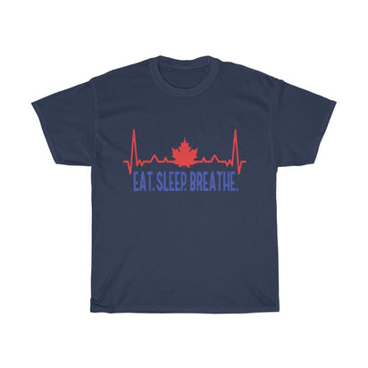 Eat Sleep Breathe Unisex Heavy Cotton Tee - CustomDripStore