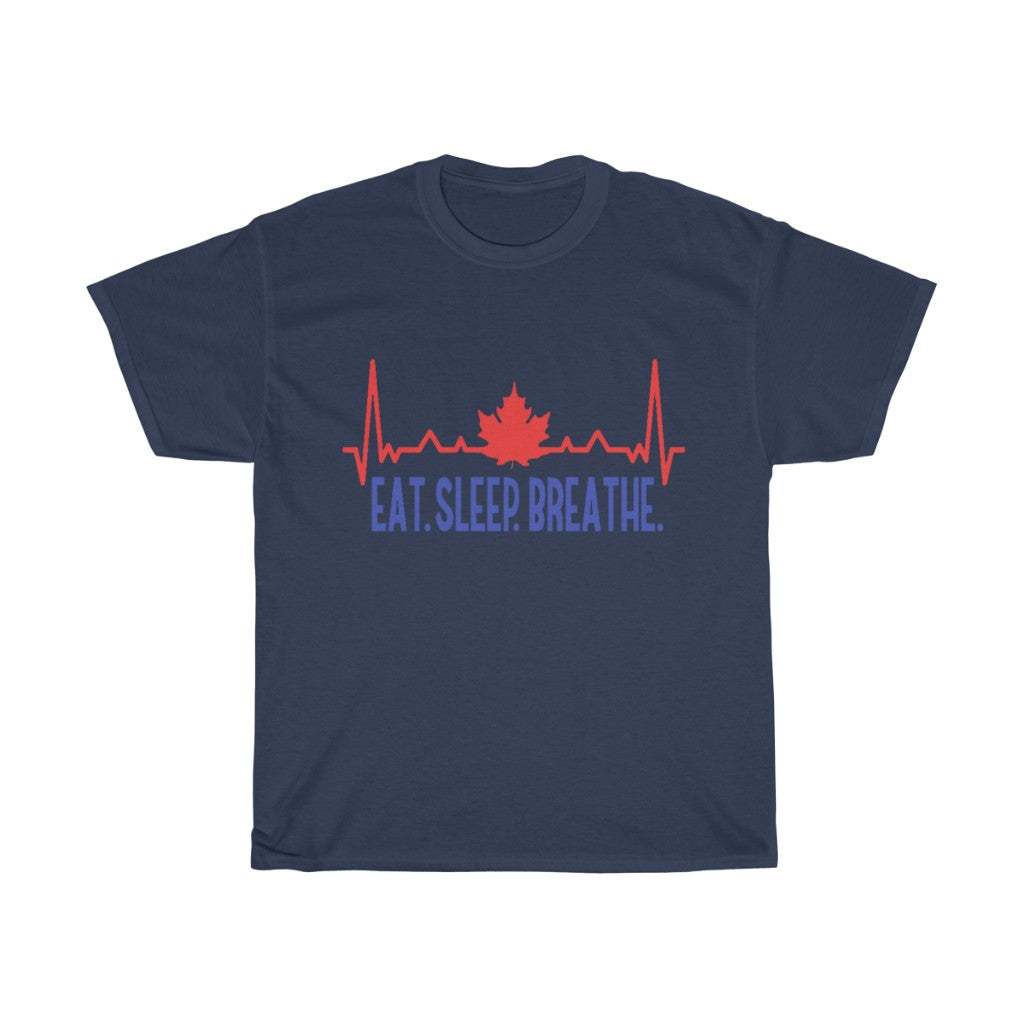 Eat Sleep Breathe Unisex Heavy Cotton Tee - CustomDripStore