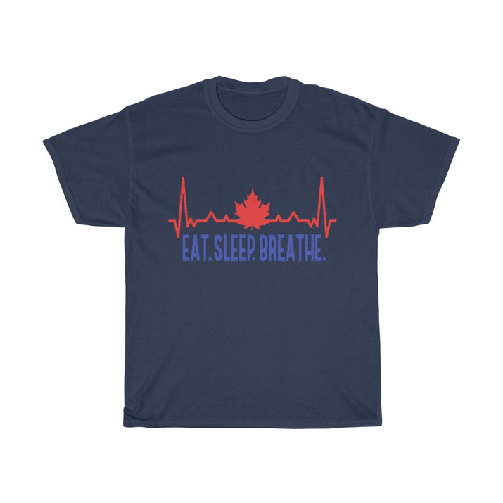 Eat Sleep Breathe Unisex Heavy Cotton Tee - CustomDripStore