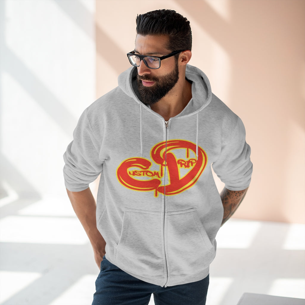 Custom Drip's Unisex Full Zip Hoodie - CustomDripStore
