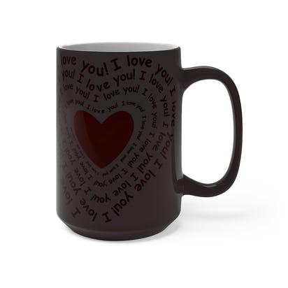 I Love you Color Changing Mug - CustomDripStore