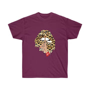 Leopard Lips Unisex Tee, Custom tee, Graphic tee, leopard lips - CustomDripStore