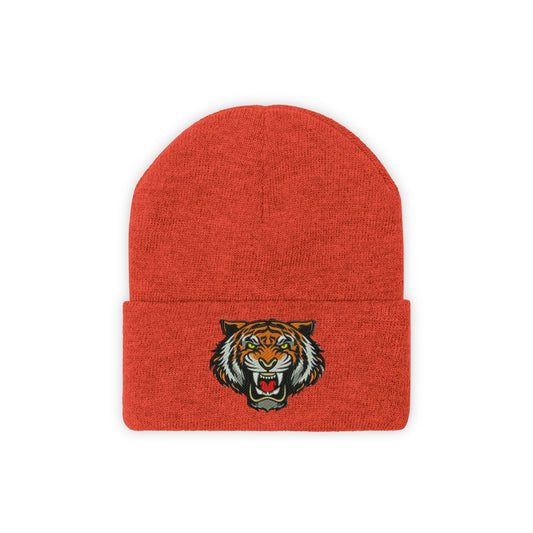 Lion head Beanie, Custom Beanie, Graphic Beanie, Lion Beanie - CustomDripStore