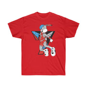 Air Bugs Bunny Unisex Tee, Custom T-shirt, Graphic T-shirt, Bugs Bunny, Anime Cartoon - CustomDripStore