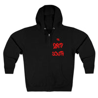 Dirty South Unisex Full Zip Hoodie, Custom Zip hoodie, Personalized Zip hoodie, Dirty South - CustomDripStore
