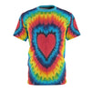 Tie Dye Unisex Cut & Sew Tee, Custom Tee, Graphic Tee, Tie Dye - CustomDripStore