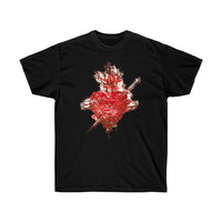 Dagger Heart Unisex Ultra Cotton Tee - CustomDripStore