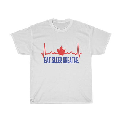 Eat Sleep Breathe Unisex Heavy Cotton Tee - CustomDripStore