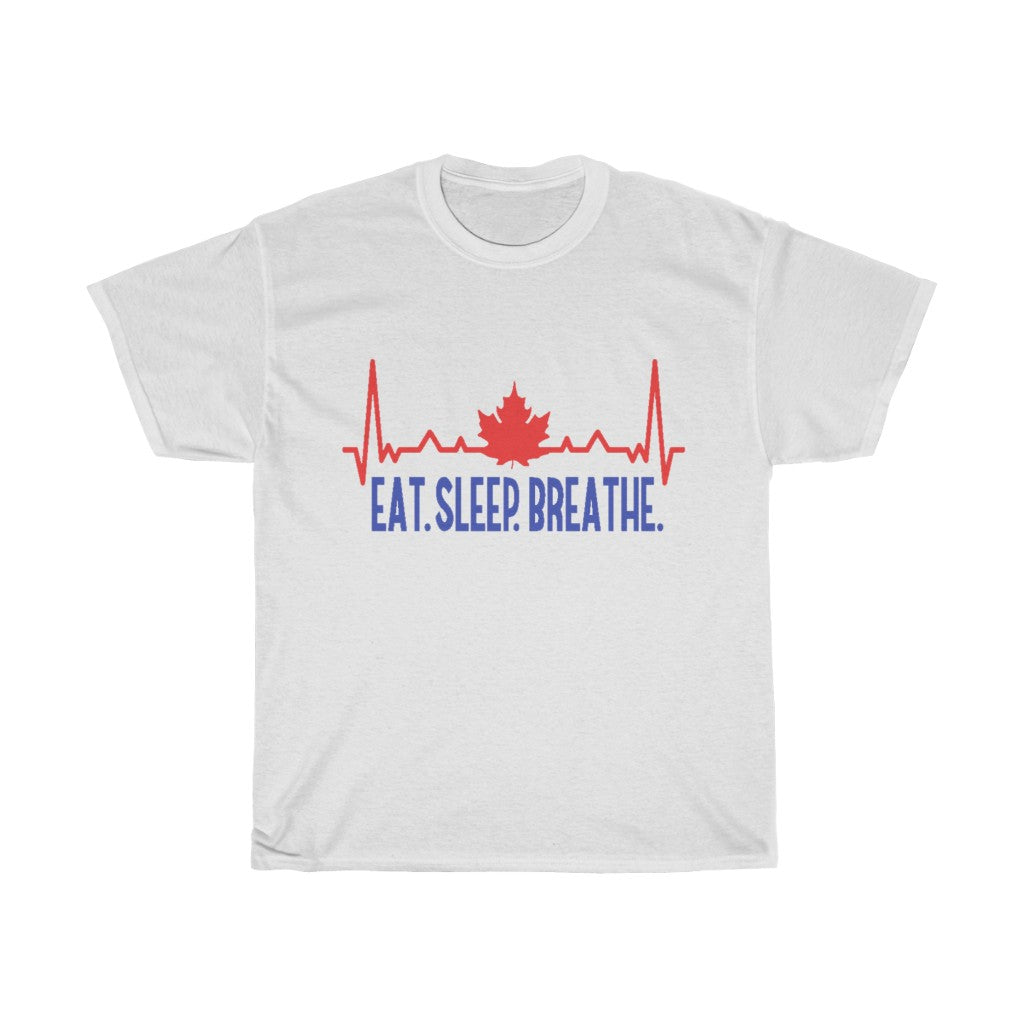 Eat Sleep Breathe Unisex Heavy Cotton Tee - CustomDripStore