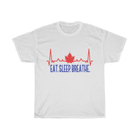 Eat Sleep Breathe Unisex Heavy Cotton Tee - CustomDripStore