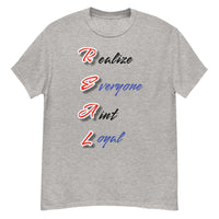 Realize Everyone Ain"t Loyal Men's heavyweight tee - CustomDripStore