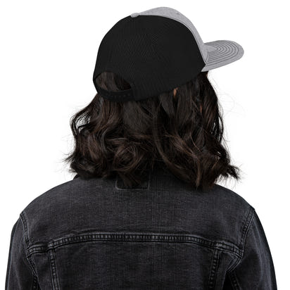 Custom Drip's Grey & Black Trucker Cap - CustomDripStore