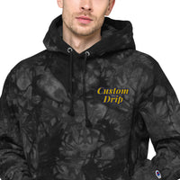 Custom Drip Unisex Champion tie-dye hoodie - CustomDripStore