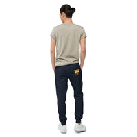 Custom Drips navy fleece sweatpants
