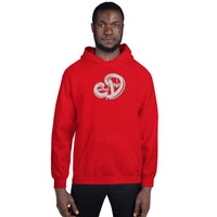 Custom Drips Red & white logo Unisex Hoodie - CustomDripStore